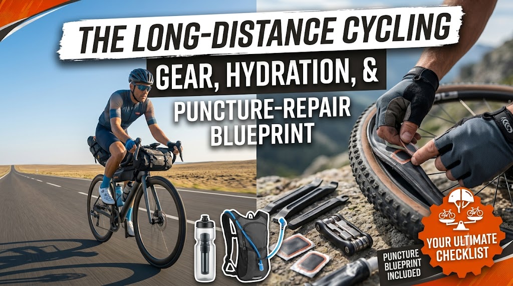 The Long-Distance Cycling Gear, Hydration, and Puncture-Repair Blueprint