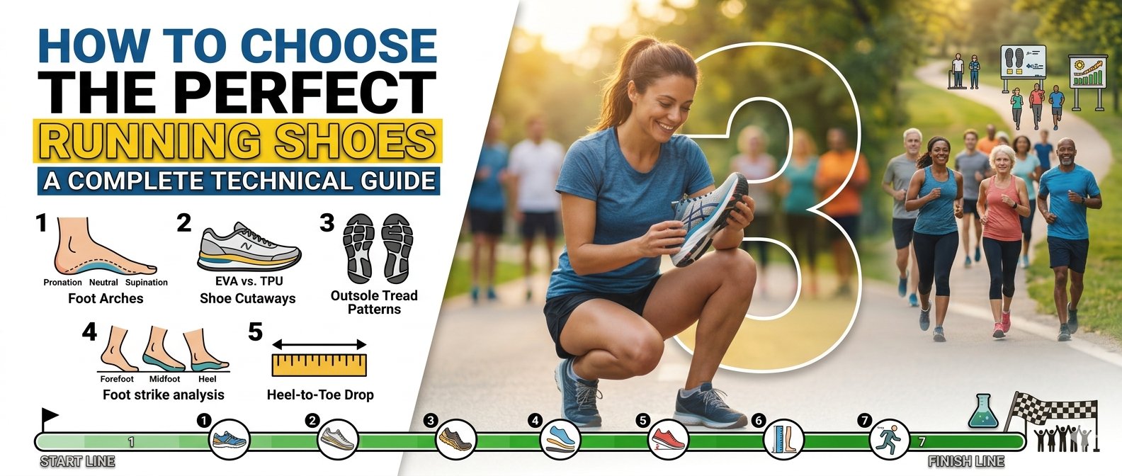 How to Choose the Perfect Running Shoes: A Complete Technical Guide