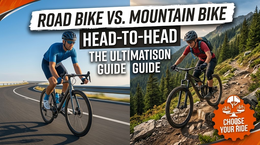 Road Bike vs. Mountain Bike: The Ultimate Head-to-Head Comparison Guide
