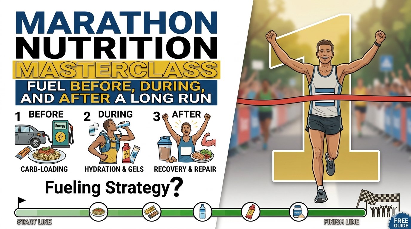 Marathon Nutrition Masterclass: How to Fuel Before, During, and After a Long Run
