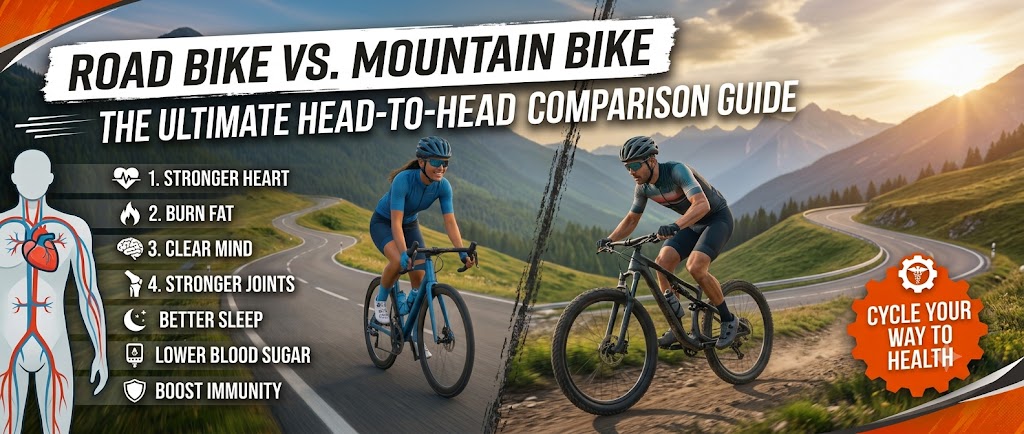 Road Bike vs. Mountain Bike: The Ultimate Head-to-Head Comparison Guide