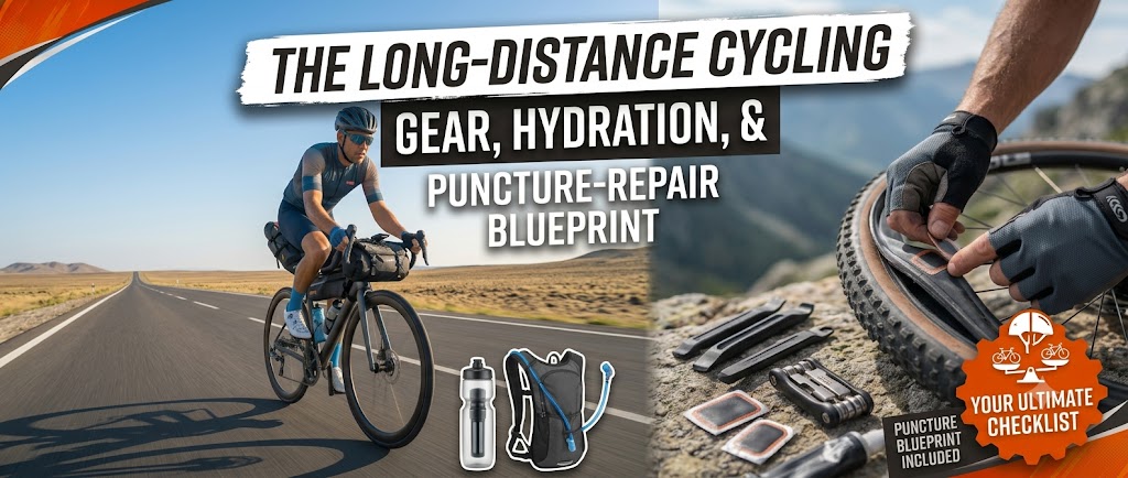 The Long-Distance Cycling Gear, Hydration, and Puncture-Repair Blueprint